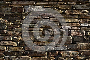 Stone wall background textue