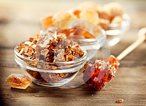 Brown Sugar. Cane Sugar