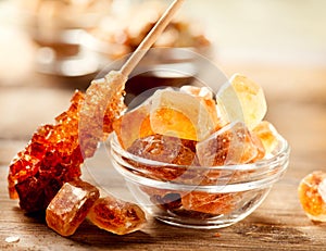 Brown Sugar. Cane Sugar