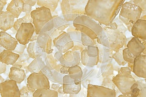 Brown sugar crystal background
