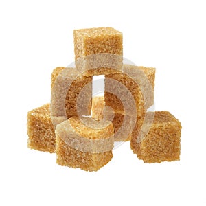 Brown sugar, a few pieces.