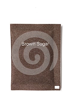 Brown sugar packet