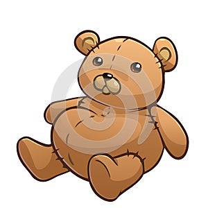 Brown teddy bear