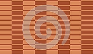 Brown terracotta wall bricks seamless pattern background vector design