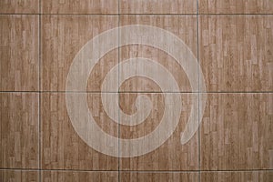 Brown tile background