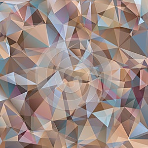 Brown Triangle Abstract Background