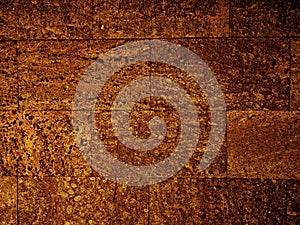 Brown tuff wall for backgrounds and textures.shell rock texture