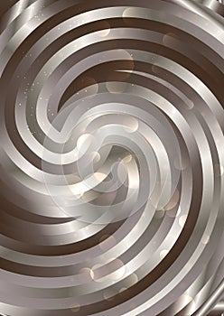 Brown Twirling Background Graphic Art