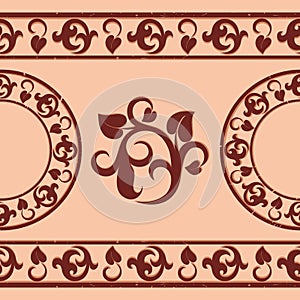 Brown vegetative pattern