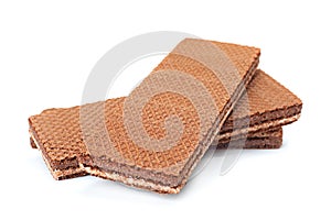 Brown wafer closeup