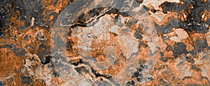 Brown white abstract marble granite natural stone texture background banner panorama