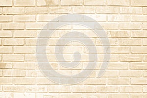 Brown and white brick wall texture background or wallpaper abstract paint to flooring and homework.