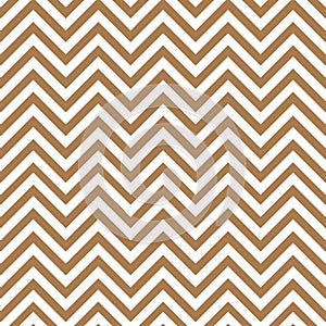 Brown and white chevron pattern
