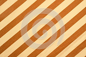 Brown white diagonal striped line fabric texture