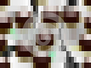 Brown white squares, tartan abstract texture and design