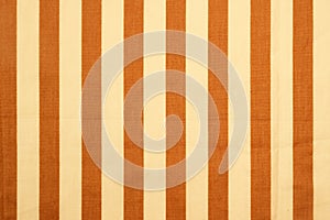 Brown white vertical striped line fabric texture