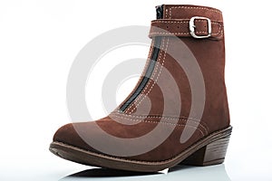 Brown woman boot