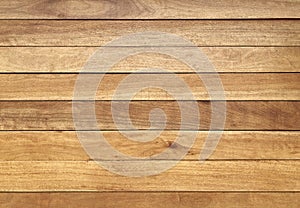 Brown wood floor texture background. plank pattern surface pastel painted wall; white board grain tabletop above oak timber;