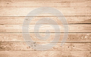 Brown Wood texture background. Wooden planks old of table top view and board nature pattern are grain hardwood panel floor. Design