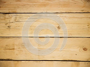 Brown wood texture. rustic background made of old wooden boards with holes