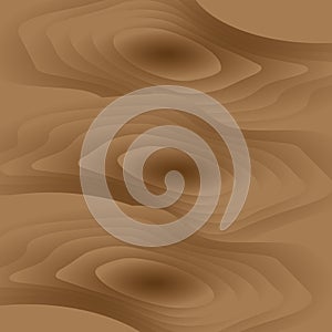 Brown wood texture. Template for use. Vector illustration