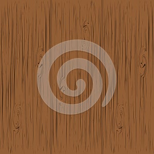 Brown wood texture, vector background