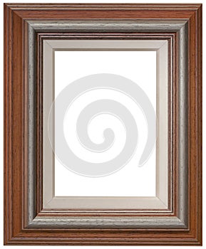 Brown Wooden Frame Cutout