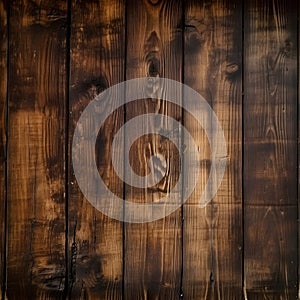 Brown Wooden Plank Background - Natural Elegance and Warmth