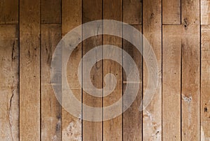 Brown wooden plank texture wall background old