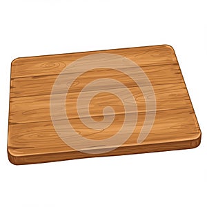 Brown Wooden Rectangular Cutting Board