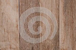 Brown wooden table top view texture and background