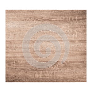 Brown wooden texture background isolated on white background.