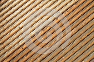 The brown wooden wall, background, wood texture.