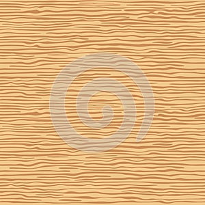 Brown wooden wall plank, table or floor surface. Cutting chopping board. Ð¡artoon wood texture, vector seamless background.