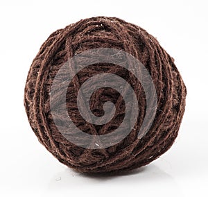 Brown wool