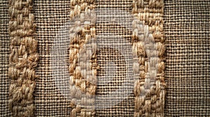 Brown Woven Fabric Texture Background