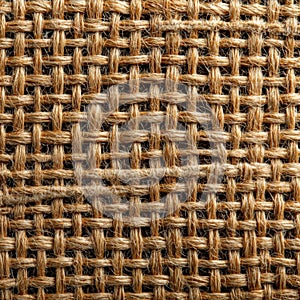 Brown Woven Fabric Texture Background