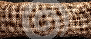 Brown Woven Fabric Texture Background