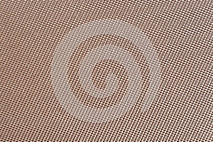 Brown Woven Synthetic Fabric Close-Up photo