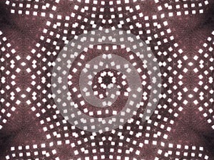 Brown & x28;pattern& x29; design.