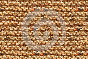Brown Yellow Beige Color Knitwear Fabric Texture