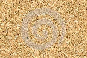 Brown yellow of cork board textured background