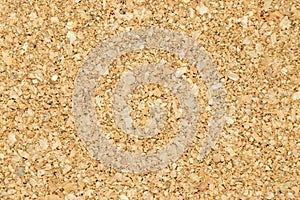 Brown yellow of cork board textured background