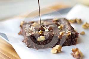 Brownie de Coco Vegano photo