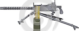 Browning heavy machine gun