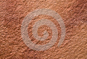 Brownish red stone structure