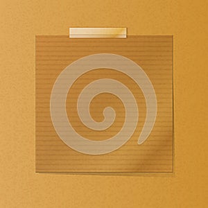 Brownpaper note on texture background