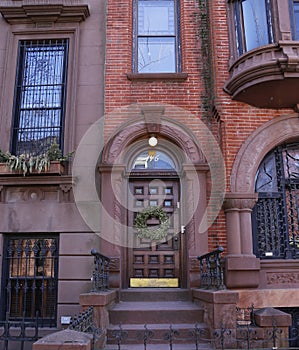 Brownstone Brooklyn, Park Slope row houses photo