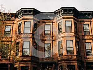 Brownstones in Park Slope, Brooklyn, New York City photo