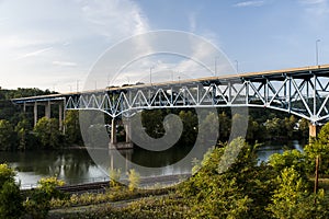 Brownsville High Level Bridge - Monongahela River - Pennsylvania